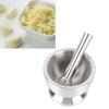 Antislip Base Garlic Mortar Set 304 Stainless Steel Mortar and Pestle Set  Home Kitchen