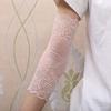 Women's Summer Lace Sun Protection Arm Sleeves with Elbow and Wrist Support