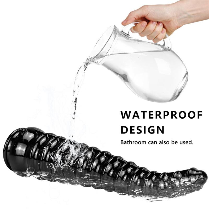 Super Long Thick Pagoda Anal Plug Threaded Huge Anal Plug Toy Masturbation Device Adult Products