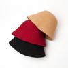 Autumn and winter new fashion casual women woolen bucket hat travel shopping retro felt top hat