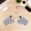 Split Keyboard Wired Ergonomics Keyboard Hot Swap Left Right Hand Keyboard Support QMK/VIAL Customized PC Gamer Accessories