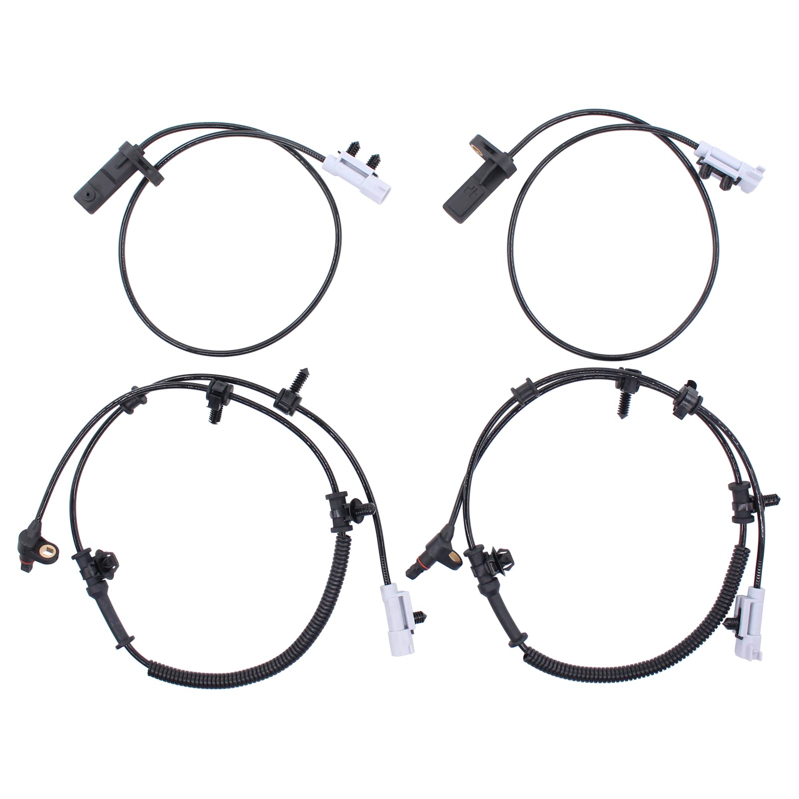 

MOTOKU Front & Rear ABS Sensor for Jeep Grand Cherokee Commander 2005-2010