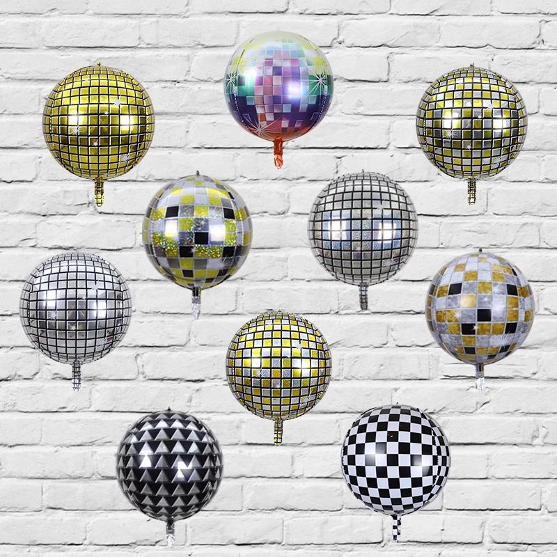 22" 4D Disco Aluminum Foil Balloon for Parties & Events