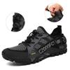 8220 Men's Women's Outdoor Hiking Off Road Walking Shoes Fly Weaving Breathable Mesh Mountaineering Sports Large Size