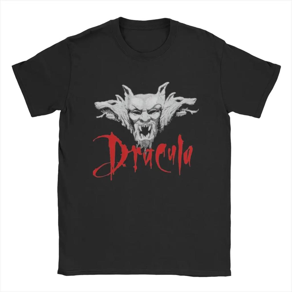 Men's Dracula Bram Stoker T Shirts Cotton Clothing Vintage Short Sleeve Round Collar Tees Gift Idea T-Shirts#Color
