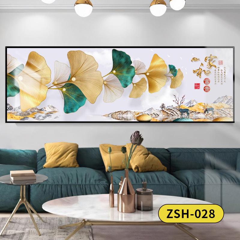 Golden Mountain Self-Adhesive Wall Art: Ideal for Bedrooms, Living Rooms, Hotels, and Guesthouses