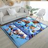 Manchester City Customize Text Area Rug Suitable for Dining Room Game Room Hallway Outdoor Antislip Carpet Anime Office Decor