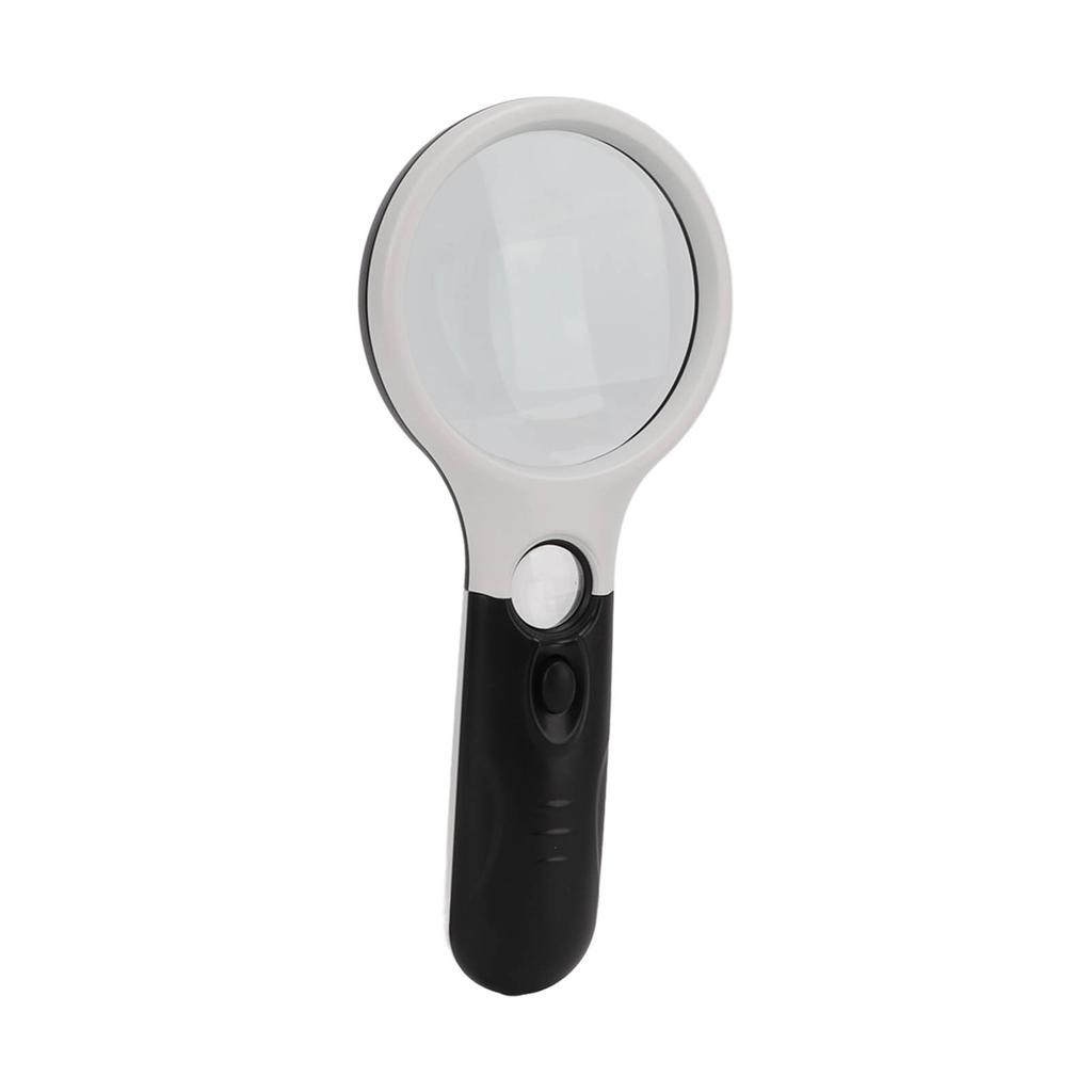 Lighted Magnifying Glass LED Light Acrylic Double Optical Lens High Transparency Portable Magnifying
