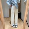 DIY Acetic Acid Camel Hair Cocoon Pants: 550g Thickened Slimming Narrow & Wide-Legged Sweatpants.