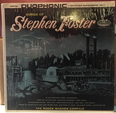 LP Record ROGER WAGNER CHORALE  Songs Of Stephen Foster DP8267 Capitol Records Canada CountryFolk Used