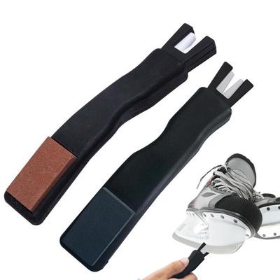 2 ks ořezávátko bruslí Keramický nástroj na broušení čepele bruslí ve tvaru V Oboustranný brousek Příslušenství k ořezávání bruslí na lední hokej