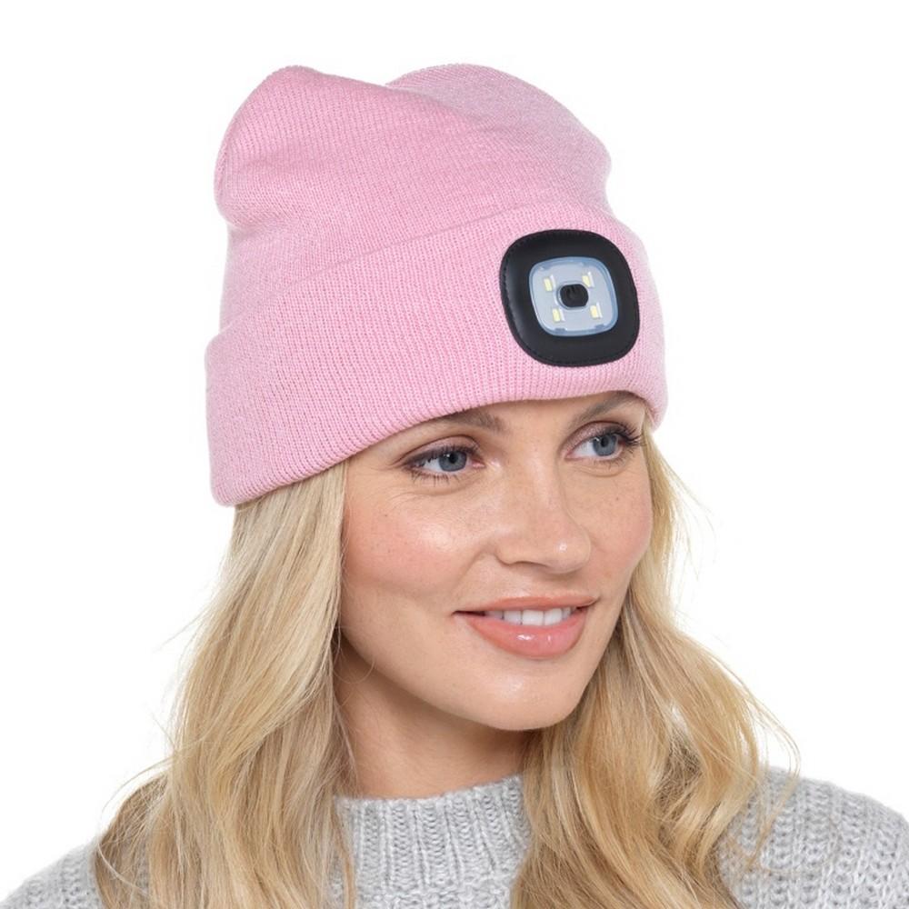 RJM Unisex Adult LED Torch Beanie