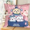 Kawaii CChiikawa Christmas Home Decoration Living Room Cushions for Decorative Sofa Cushion Cover x Ornamental Pillowcase