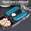 Portable 2/4 In 1 Pill Cutter Storage Box Reusable Medicine Containers Medicine Storage with Accurate Pill Alignment