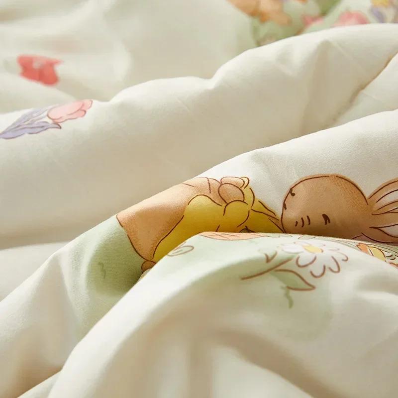 2023 Ny Doudou Rong Quilt Vinter fortykket sovesal for barn Enkel dobbel dynekjerne Dobbeltsidig dobbeltbruk vinterdyne