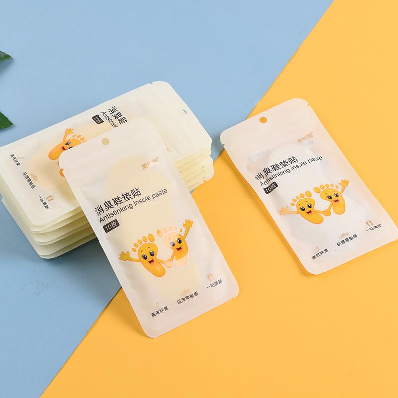 50pcs Shoes Deodorant Sticker Deodorant Foot Odor Deodorants Sneaker Smell Fresh Deodorant Insole Sterilization Sticker