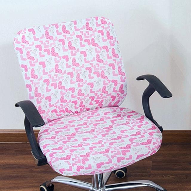 

Универсальный сплит-чехол для офисного стула, 2 шт./компл., эластичный чехол для спинки стула из спандекса + чехол для сиденья, анти-грязный чехол для офисного компьютерного стула Universal