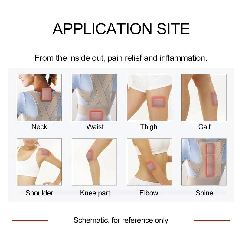 Plâtre anti-douleur pour les épaules, le cou, le dos, les articulations du genou, les muscles, soins de santé, 8/16/24/32/40/48 pièces