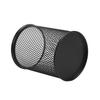 Student Desktop Stationery Storage Metal Pen Holder Iron Mesh Storage Bucket Multifunctional Color Hollow Iron Pen Holder 3pcs