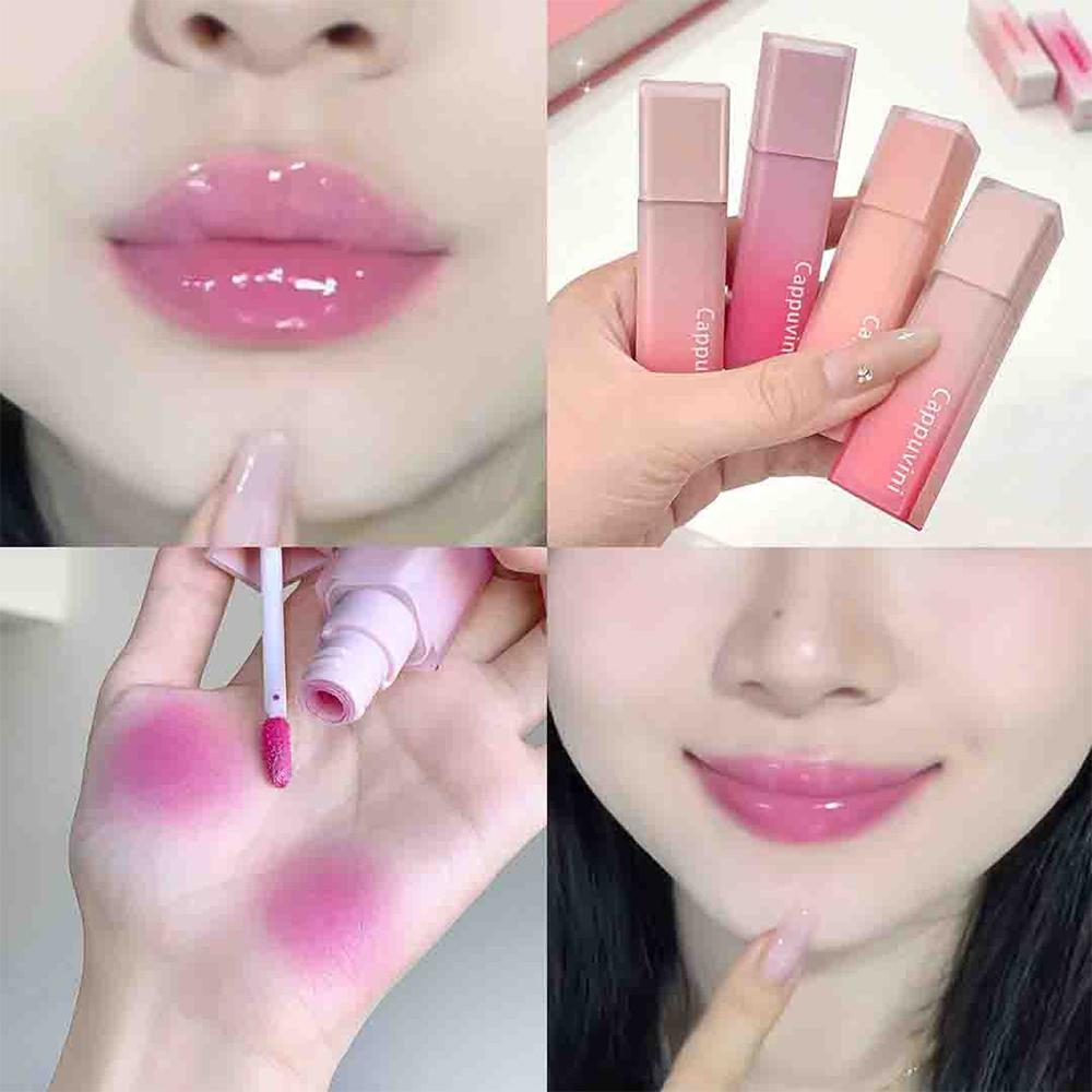 CAPPUVINI Gradient Mist Lip Gloss Увлажняющий матирующий блеск для губ