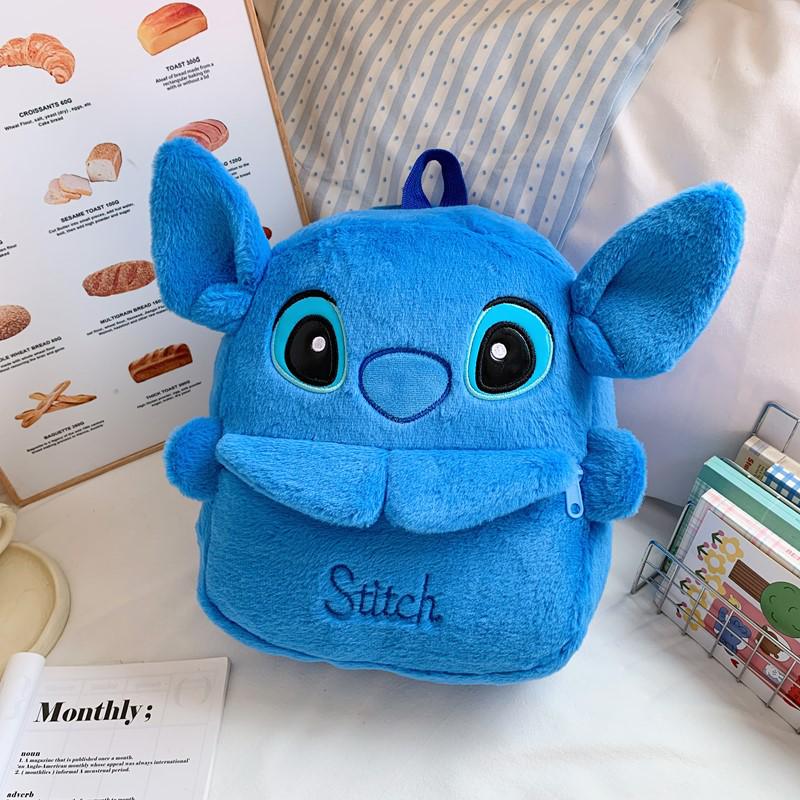 Korean Style Cute Plush Large Capacity Cartoon Backpack for Children