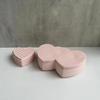Vassoio Contenitore Gioielli a Forma di Cuore Stampi in Gesso Scatola Contenitore a Griglia Amore Stampo in Silicone San Valentino Stampo per Dolci da Cucina Cioccolato