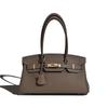 2025 Hot Women's Bag Platinum Fashionable All-matching Commuter Top-layer Cowhide Cross-body Handbag