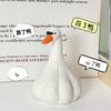 Cute Garlic Duck Ornament Home Office Desktop Stress Relief Garlic Styling Forget Duck Animal Accessories for Friend Gift