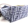 Pristine FENDI Shoulder Bag Mamma Baguette Small Gray denim Women 8BS105 Used