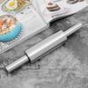 Aincook Stainless Steel Dough Roller (31.5cm) Dumpling Roller
