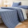 Cotton Yarn-Dyed Cotton Mattress Thickened Mattress Non-Slip Simple Bed Protection Cushion Cushion Cushion Tatami
