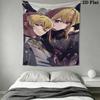 Oshi no K Wall Tapestry Aesthetic Wall Hanging Printed Fabric Blanket Decorative Tapestries for Bedroom Living Room Home Decor