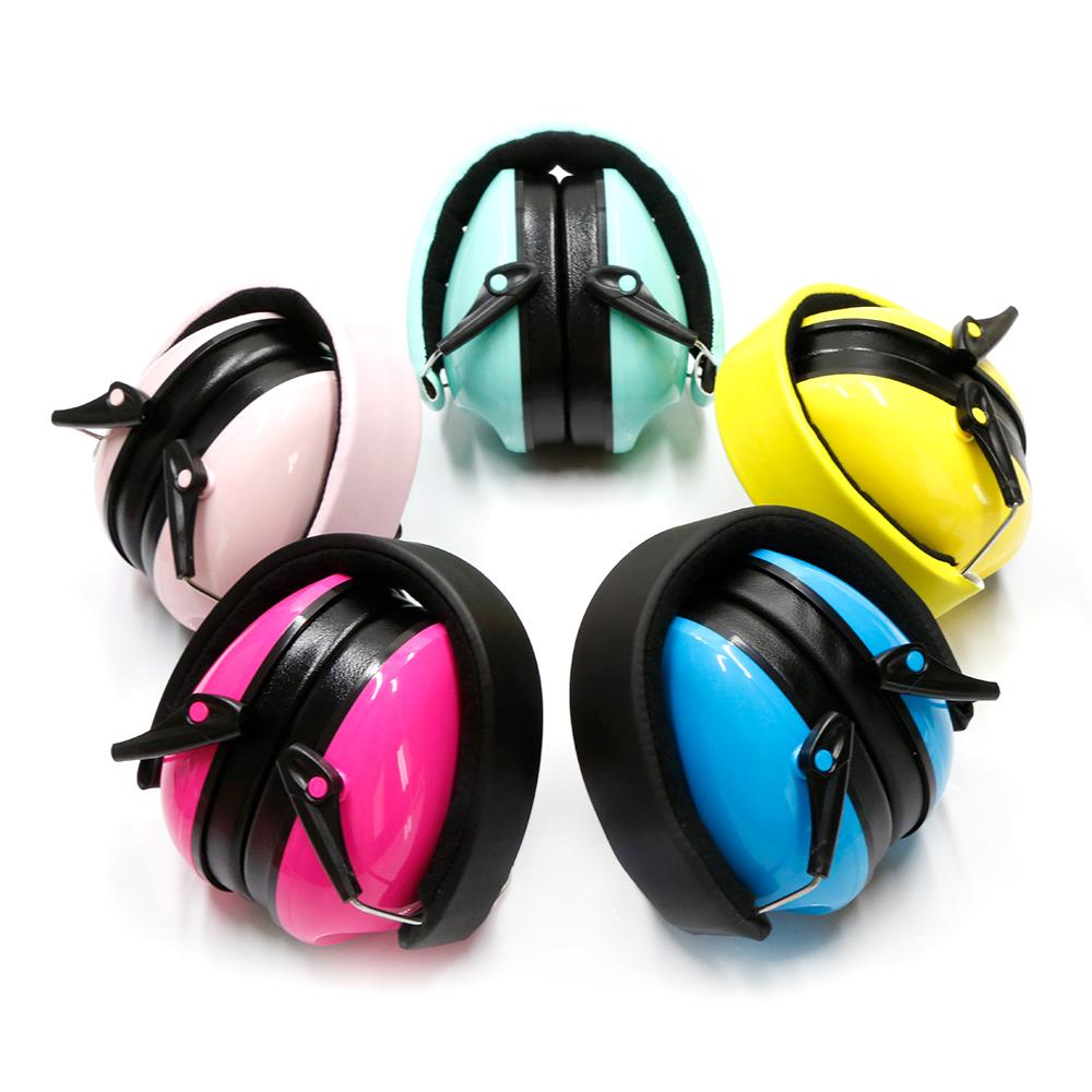 Shooting Earmuffs Child Earmuffs Hearing Protection Safety Earmuffs for Babies With CE 28dB синий