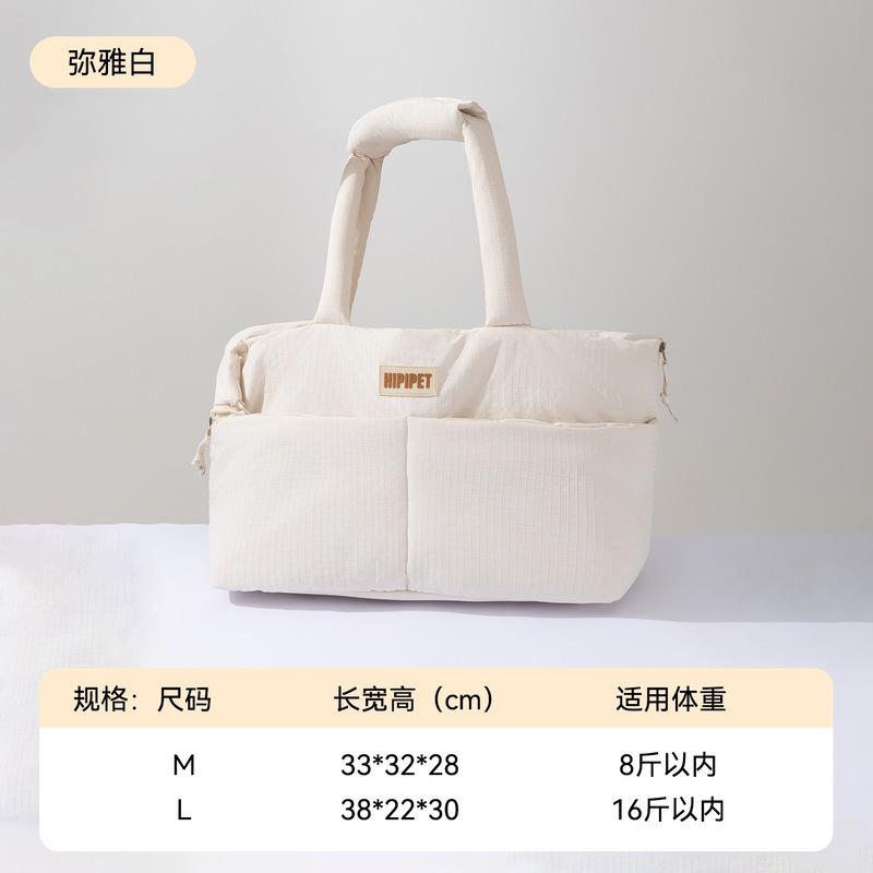 Crossbody bag, single shoulder cat bag, dog bag, large space, portable and adjustable pet bag for outdoor use