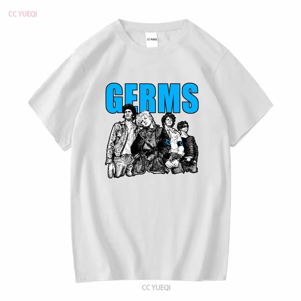 Germs T Shirt SoCal Punk Rock Band Gift for Fan TE2588 Long or Short Sleeves Vintage Washed Stretched Soft Slightly Homme
