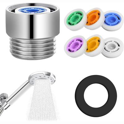 Plastics Water Flow Restrictor  Shower Flow Reducer Faucet Water Saving Tablet  Handheld Shower
