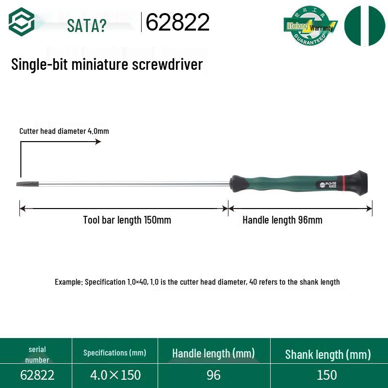 Miniature Screwdriver Set: Slotted & Phillips Heads for Mobile Phones & Watches