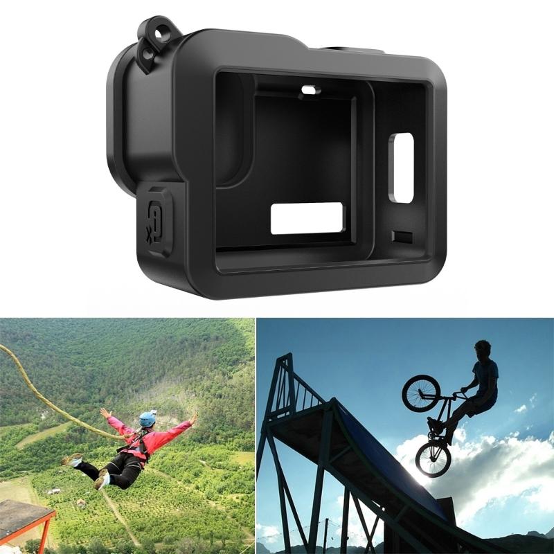 Protective Silicone Case Set for  Camera Protectors Security Cover Lens Caps Easy Carry Lanyard Accessories