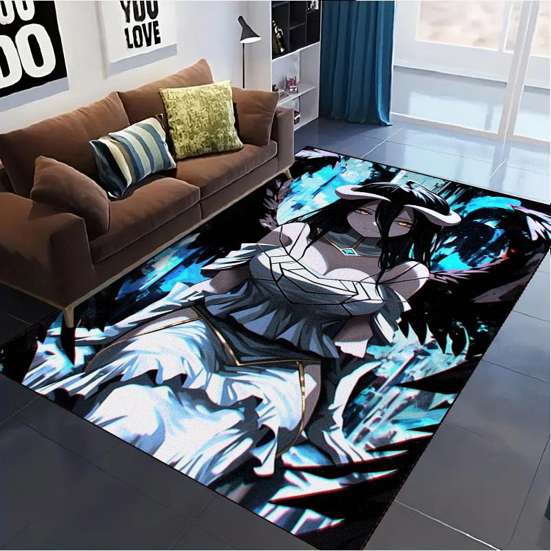 Albedo Overlord Carpet Rug for Living Room Bedroom Home Sofa Decoration,Kids Play Non-slip Floor Mat