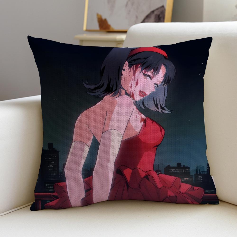 

Psychological PPerfect BlueS Cushion Cover Breathable and skinfriendly linen pillowcase square removable and washable cushion 30X30cm