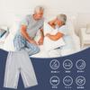 WEEOATAR Caregiving Loose for Diaper Everyday Fracture Waist Zipper Diaper XXL Pants, Year-Round, Fit, Semi-Open, Changes, Wear, Prevention, Opening,