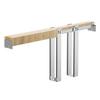 Pocket Door Frame Kit 762 mm Pocket Door Kit with Steel Studs, For Home Doors, Two-Way Soft Close Mechanism, Smooth & Quiet Sliding, Space-Saving