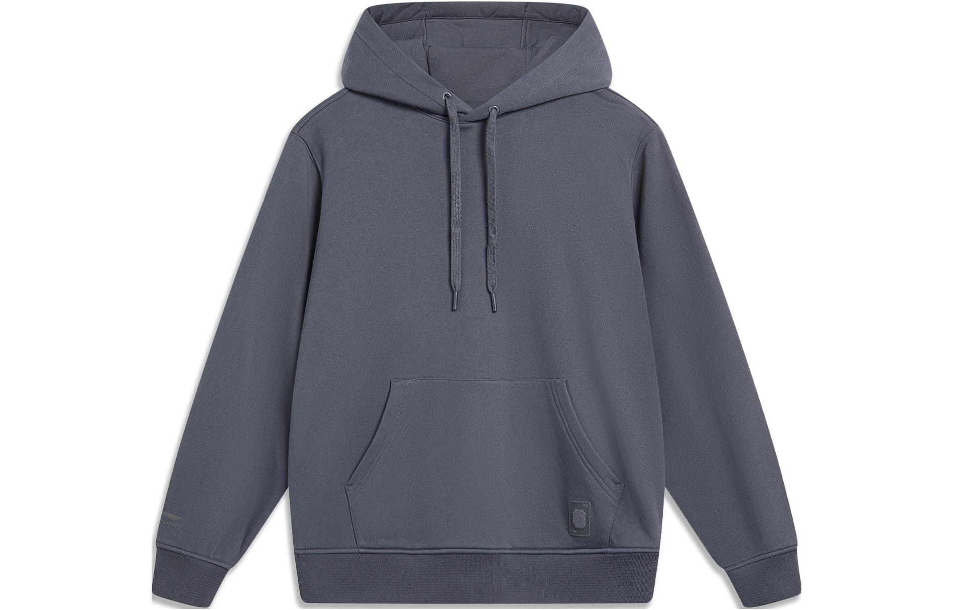 Li Ning Sweatshirt Men s Ebony Black AWDT963-2 M