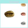 Unique Cartoon Creative Coffee Bean Enamel Alloy Brooch For Stylish Accessories