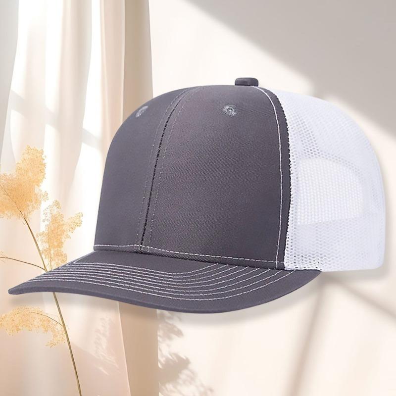 Summer Shade Sunscreen High Quality Richardson 112 Mesh Cap Truck Driver Hat Embroidery