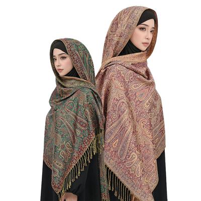 Herbst Winter Druck Parttan Schal für Damen Pashmina Schals und Wickel Kaschmir Decke Warm Dicke Stolen Dame Outdoor Bufanda