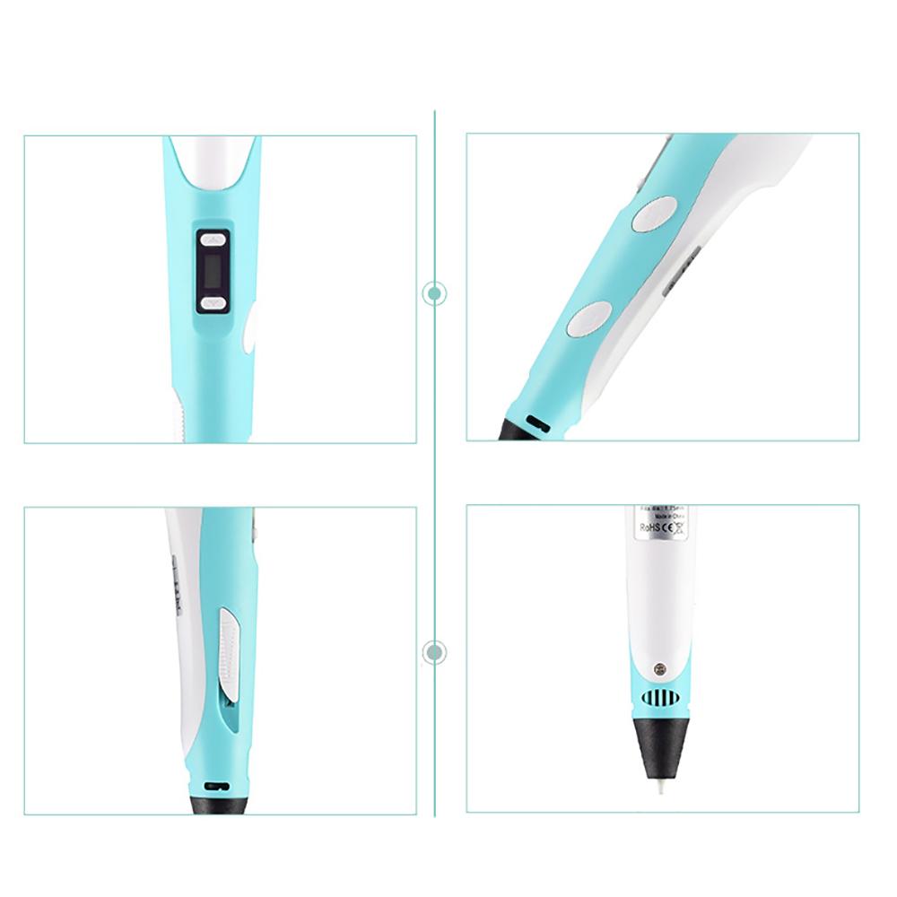 3D Printing Drawing Pen Crafting Modeling Free Filament Arts Printer Tool Gift