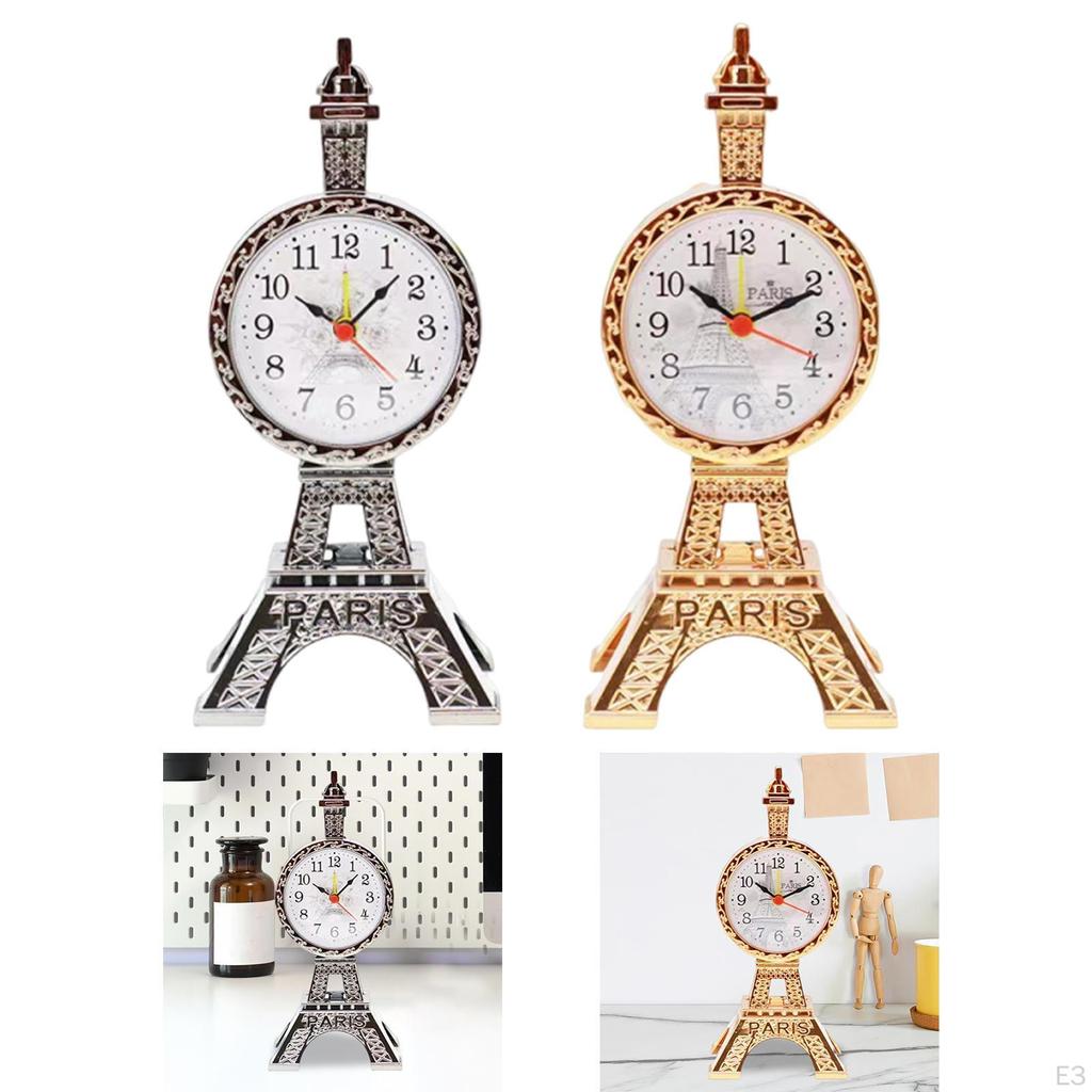 Alarm Clock Desk Bedroom to Read Utility Gift Portable Vintage Home Decor Decoration