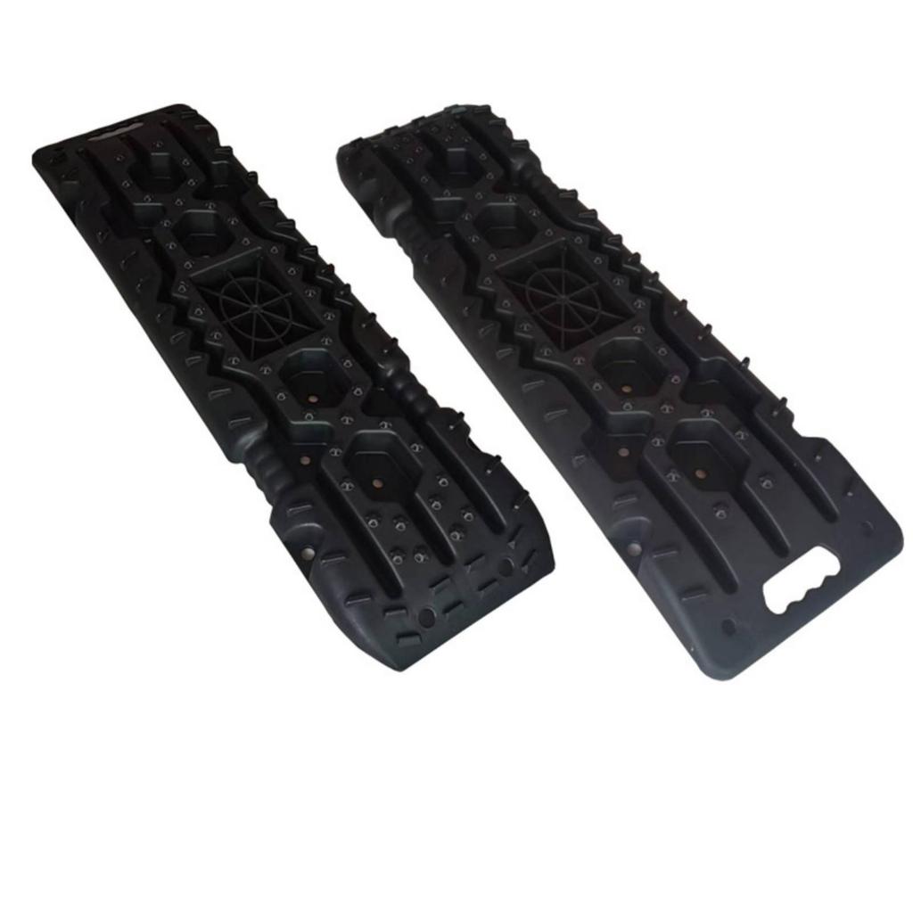 2 Pieces Vehicle Recovery Traction Board Raised Pattern