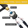 Pressure Washer Water Swivel Gun for Car Cleaning Hose Connector For Karcher Nilfisk Parkside Bosch Quick Connector